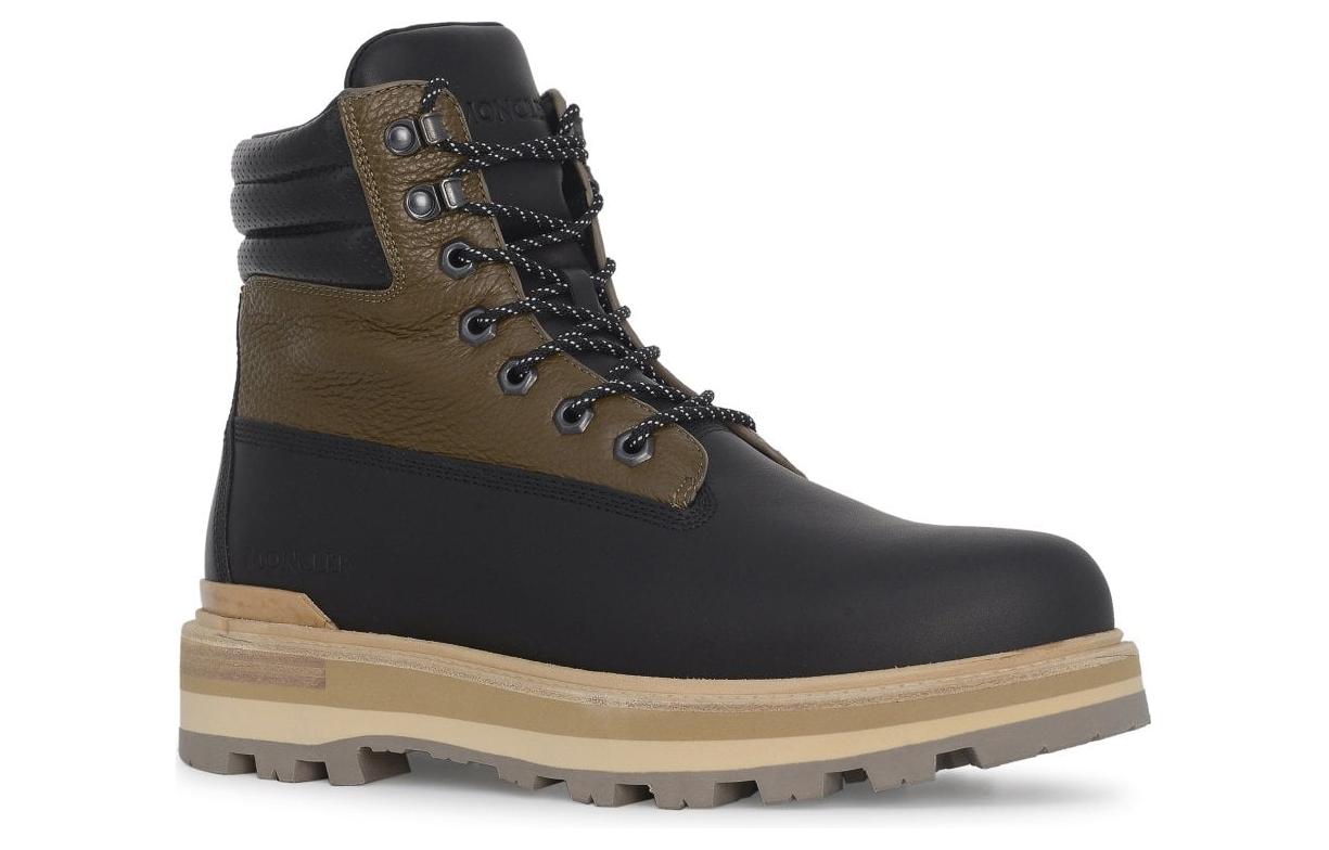 Moncler Peka 'Brown Leather Ankle Boot' 圖 2