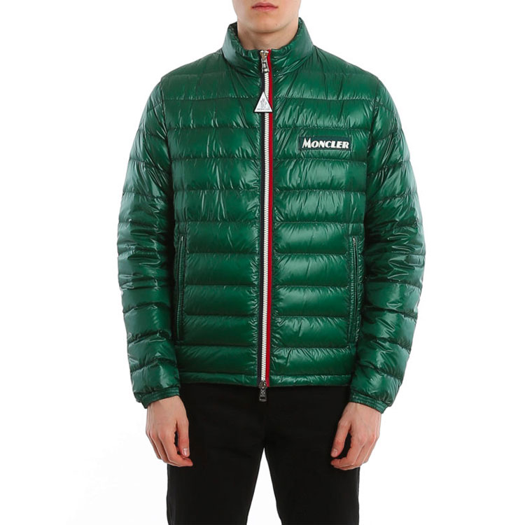 Moncler PETICHET Unisex Green Down Jacket with Logo 1A1160053029841 圖 4