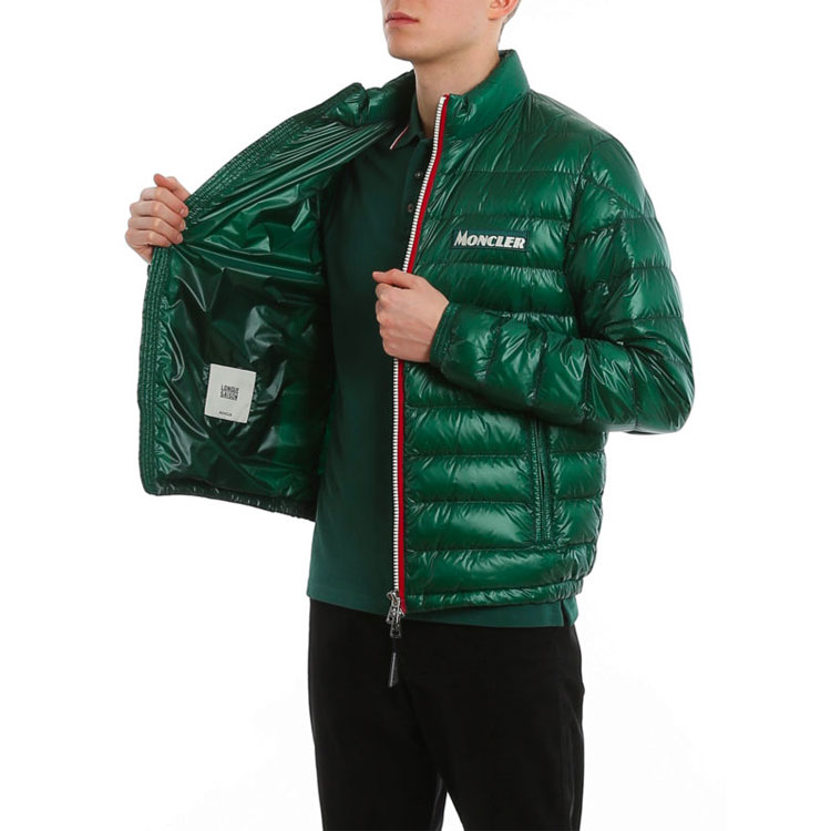Moncler PETICHET Unisex Green Down Jacket with Logo 1A1160053029841 圖 6
