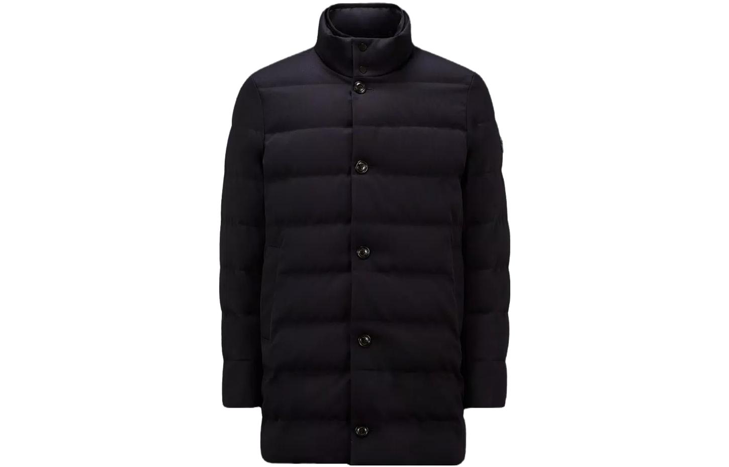 Moncler Pisuerga 2-in-1 Long Down Jacket Navy Blue I20911C0001654ANL778