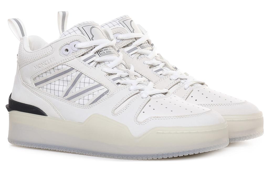 Lookbook Moncler Pivot High-Top 'Logo Kulit Putih' I109A4M00100M2554034