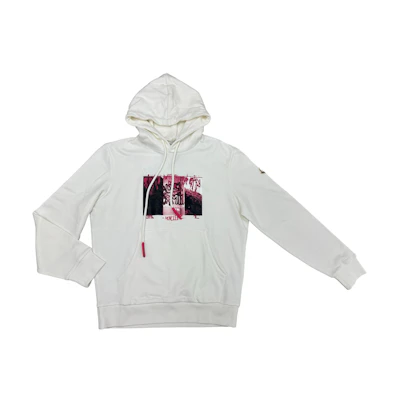 Moncler Printed Hoodie Long-Sleeve White 10918G730108098U034