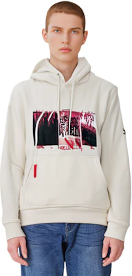 Moncler 印花長袖連帽衫 白色 10918G730108098U034 Lookbook Moncler 印花長袖連帽衫 白色 10918G730108098U034