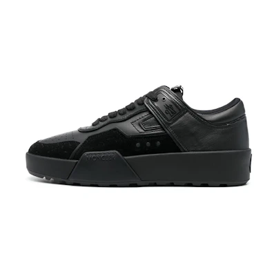 Moncler Promyx 'Black Leather Low Top'