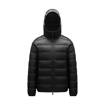 Moncler PROVINS Hooded Short Puffer Jacket Unisex Black H10911A0012553279999
