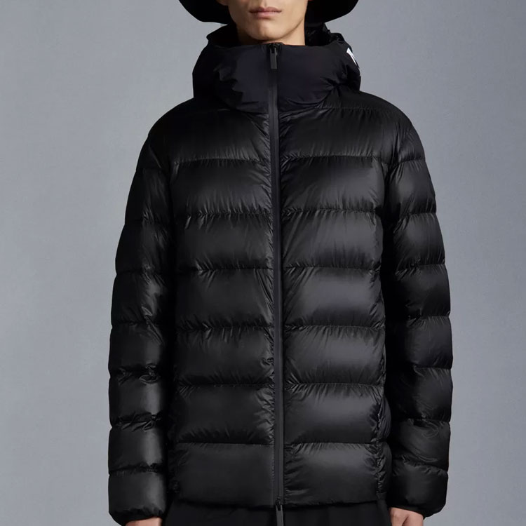 Moncler PROVINS Hooded Short Puffer Jacket Unisex Black H10911A0012553279999 圖 4