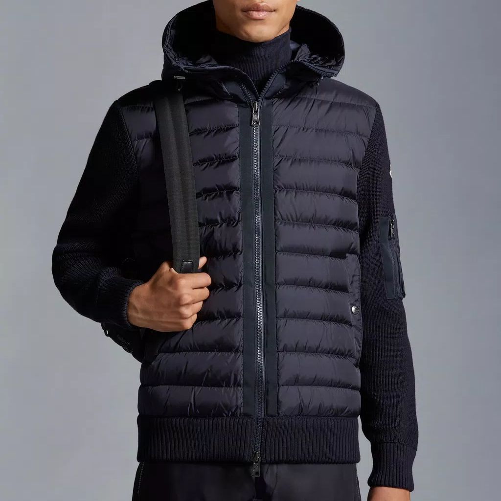 Details for Moncler Quilted Hooded Down Jacket Unisex Style. G20919B50800A9340777