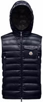 Moncler Ragot Gilet Midnight Blue Down Vest Unisex with Zipper & Chest Pocket. H10911A00059M1592742 Moncler Ragot Gilet Midnight Blue Down Vest Unisex with Zipper & Chest Pocket. H10911A00059M1592742