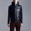 Shop Moncler Ragot Gilet Midnight Blue Down Vest Unisex with Zipper & Chest Pocket. H10911A00059M1592742