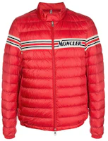 Moncler Renald Thickened Logo Striped Down Jacket 1A1040053279448 Moncler Renald Thickened Logo Striped Down Jacket 1A1040053279448