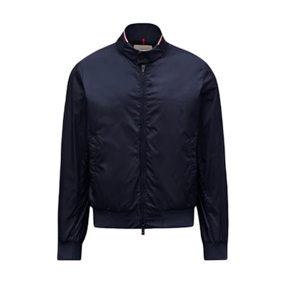 Moncler REPPE Navy Blue Slim Fit Double-Zip Jacket FW24 Outerwear. J10911A0015568352775