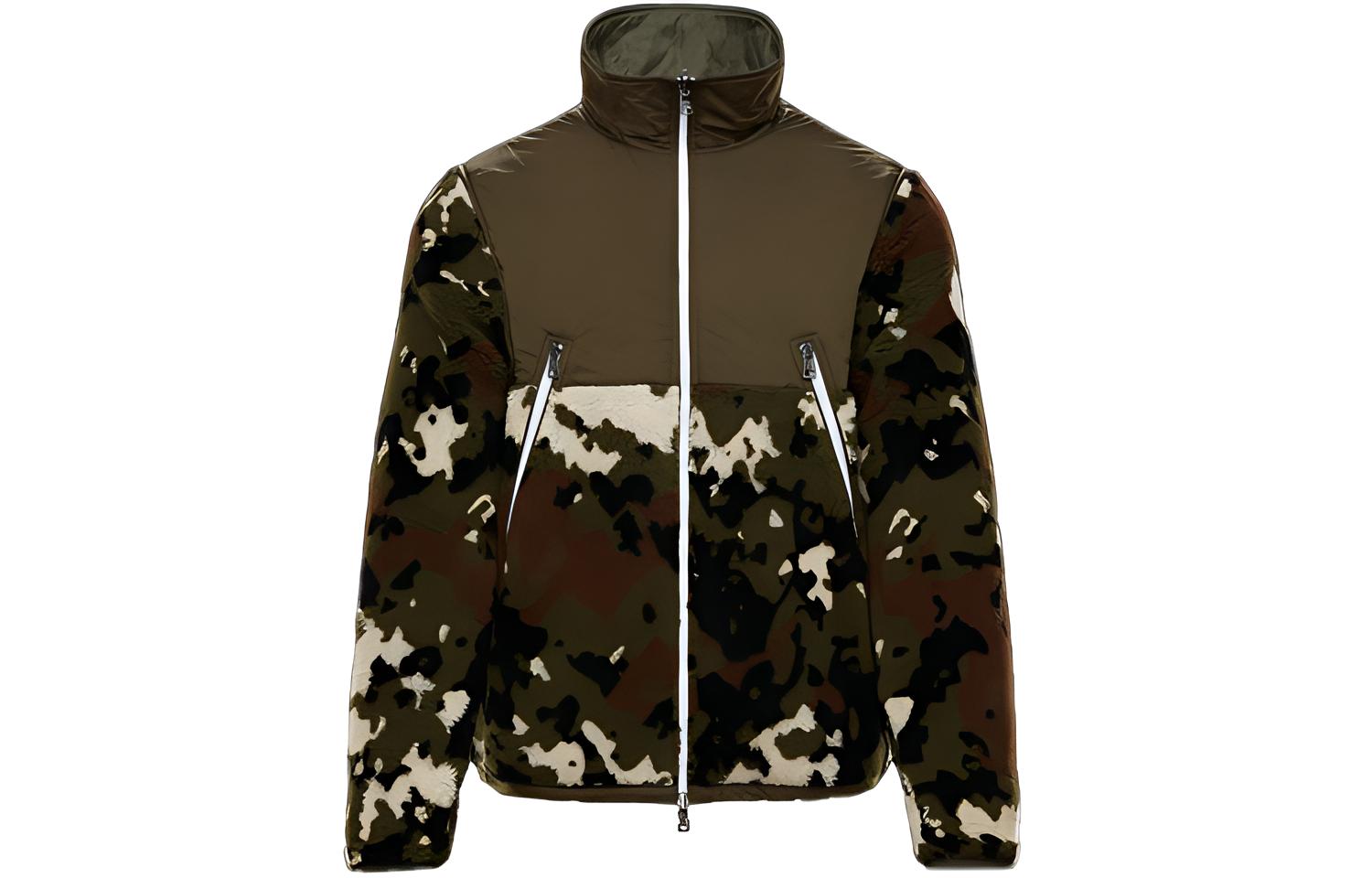 Moncler Reversible Camouflage Long-Sleeve Jacket 0918G60500809JZ830