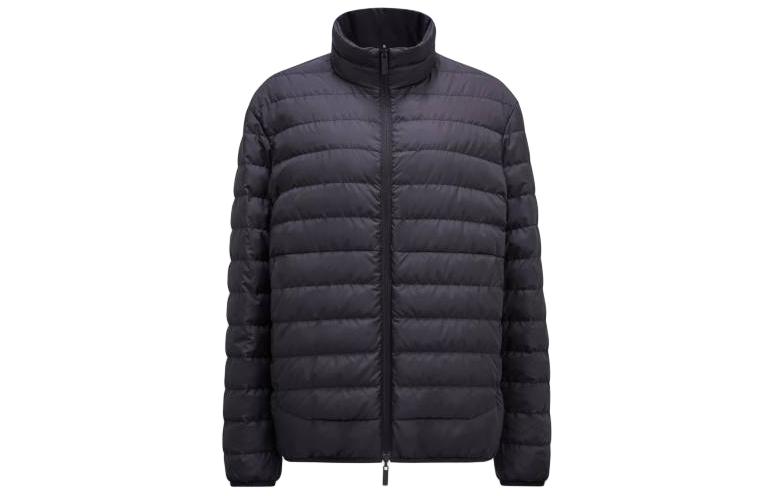 Moncler Reversible Logo Printed Down Jacket Black  J10911A00052597EN999