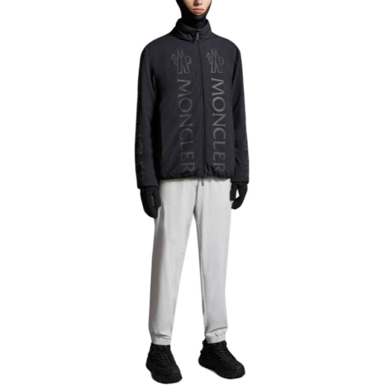 Moncler Reversible Logo Printed Down Jacket Black  J10911A00052597EN999 圖 3