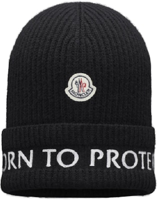 Moncler Ribbed Knit Beanie Fisherman Hat Black Mens H10913-B00036-M1639999 Order Moncler Ribbed Knit Beanie Fisherman Hat Black Mens H10913-B00036-M1639999