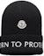 Order Moncler Ribbed Knit Beanie Fisherman Hat Black Mens H10913-B00036-M1639999