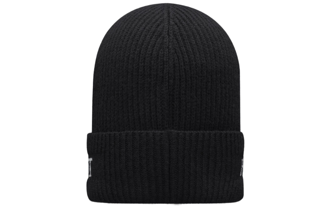 Lookbook Moncler Ribbed Knit Beanie Fisherman Hat Black Mens H10913-B00036-M1639999
