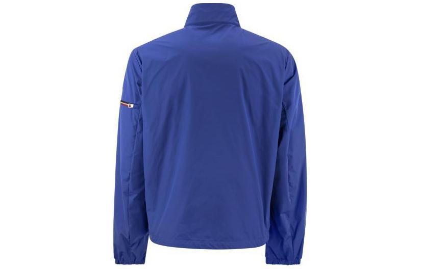 Lookbook Moncler RUINETTE 藍色立領拉鍊外套系列. J10911A0011854A9173L