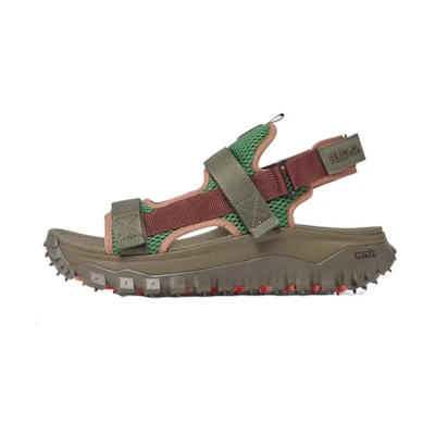 Moncler Trailgrip Vela Water-Repellent Sandal Brown 'Green'