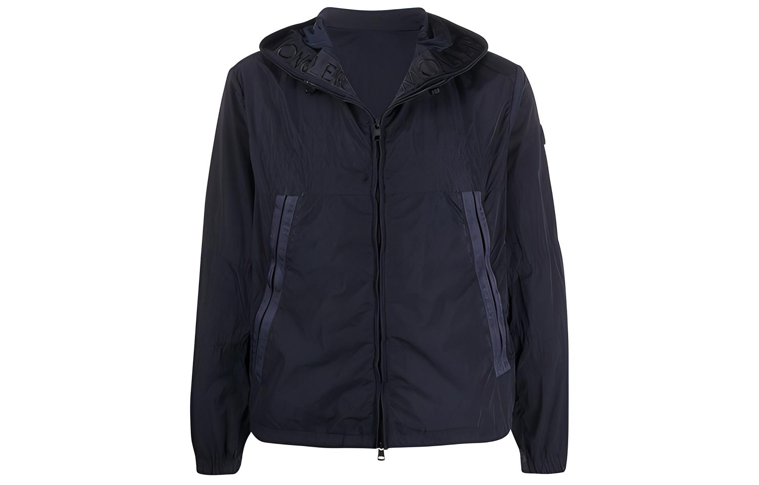 Moncler Scie Hooded Short Jacket Men’s Navy Blue 1A7006053705743