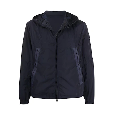 Moncler Scie Hooded Short Jacket Men’s Navy Blue 1A7006053705743