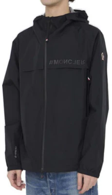 盟可睐 Shipton 黑色连帽拉链夹克 字母设计. J10971A0001254AL5999 Purchase 盟可睐 Shipton 黑色连帽拉链夹克 字母设计. J10971A0001254AL5999