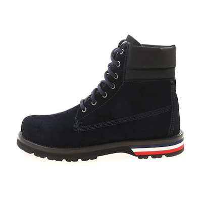 Moncler Short Boot 'Blue Velour'