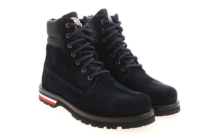 Moncler Short Boot 'Blue Velour' 圖 2