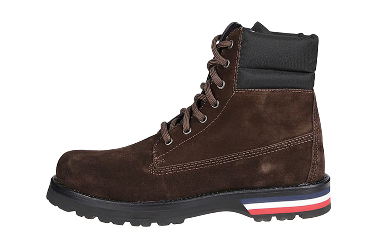 Moncler Short Boot 'Brown Velour'
