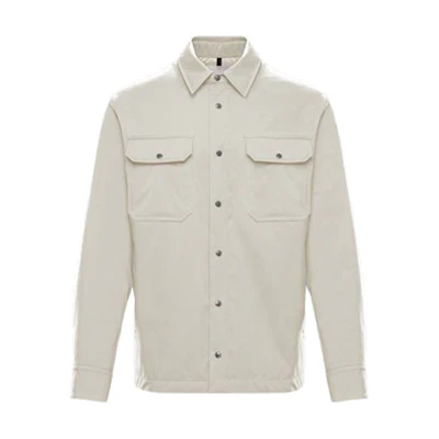Moncler Short Folded Collar Solid Color Jacket 0911B50S00539MN203