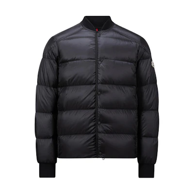 Moncler Short Puffer Jacket Raglan Sleeve Unisex Black. J20911A000975967G999