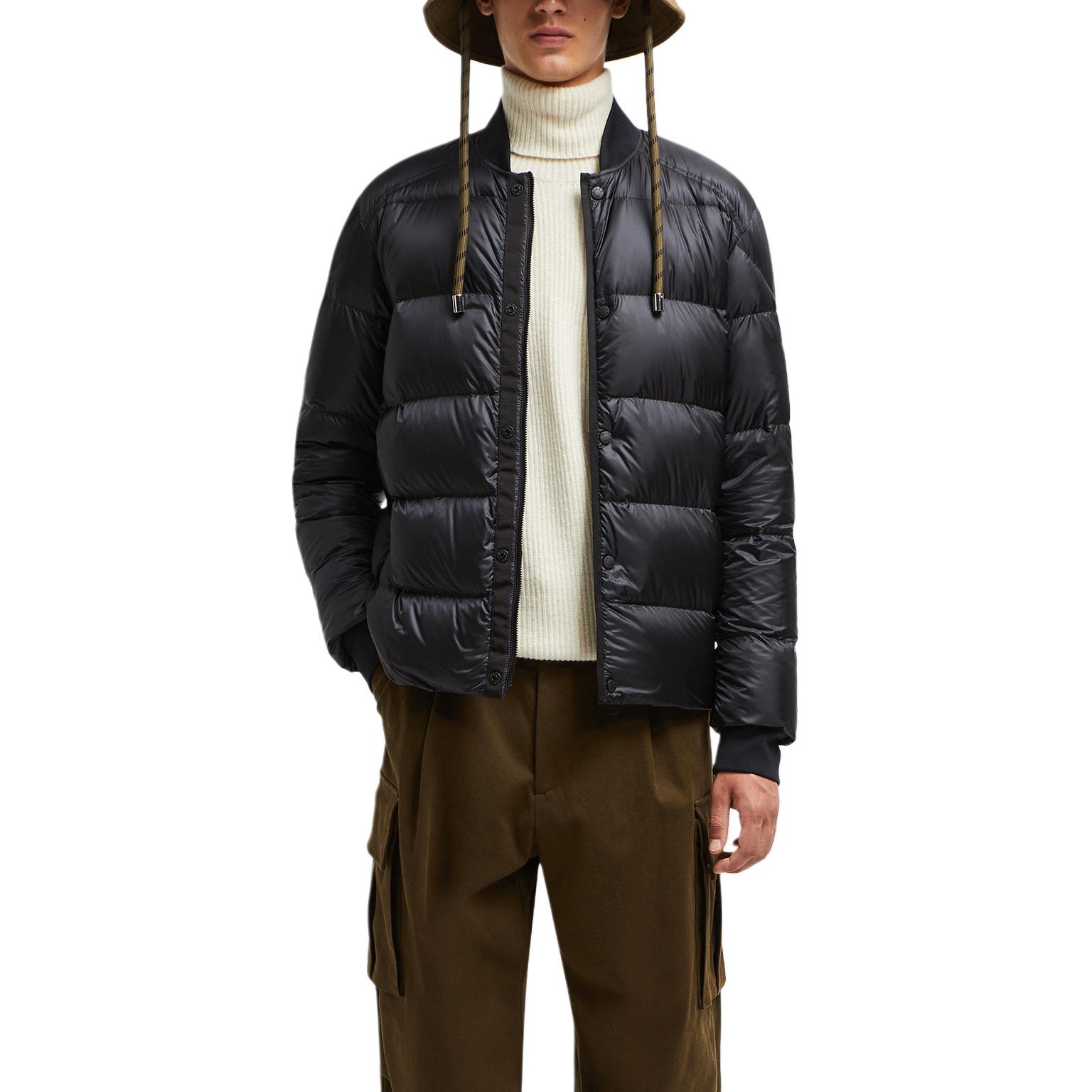 Moncler Short Puffer Jacket Raglan Sleeve Unisex Black. J20911A000975967G999 圖 3