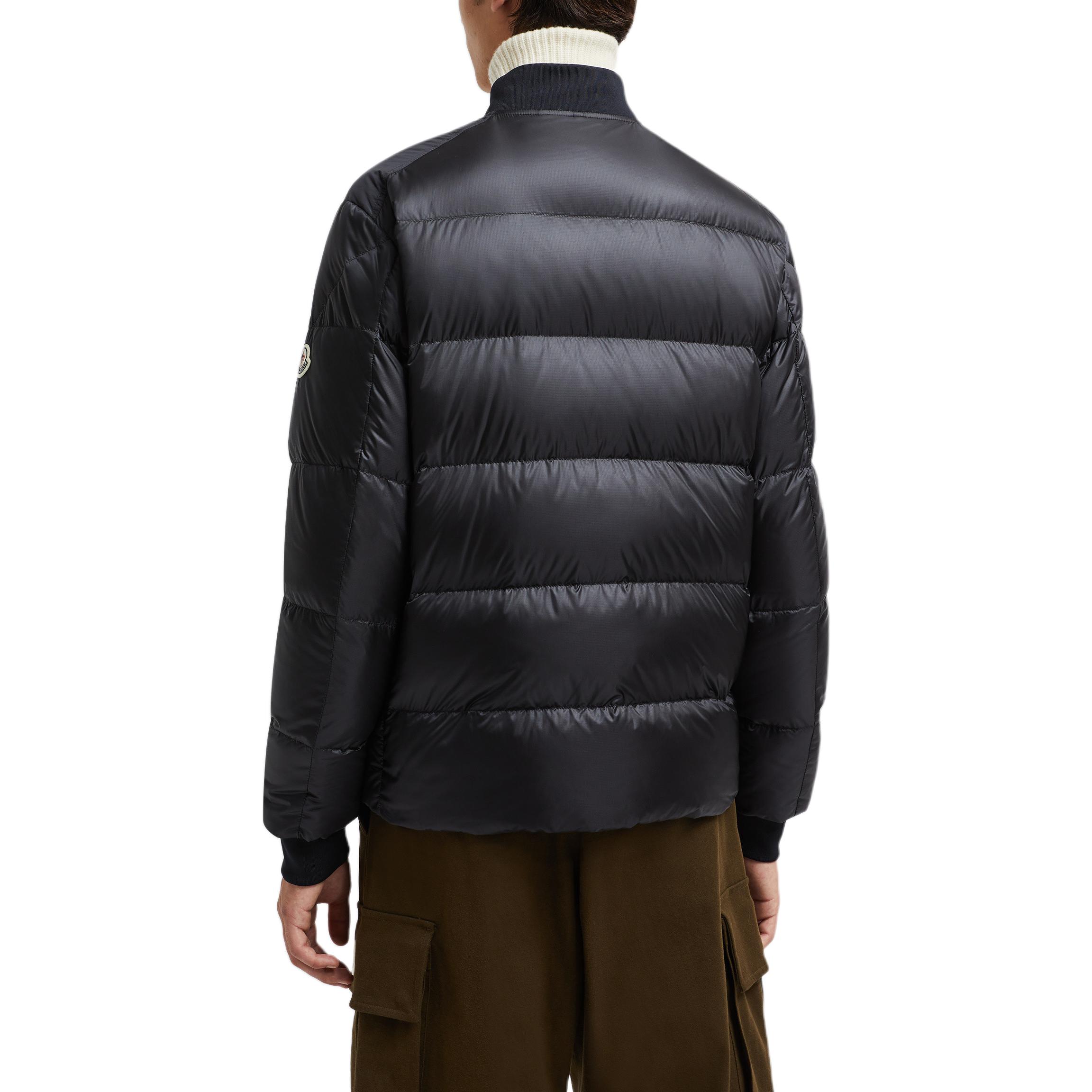 Moncler Short Puffer Jacket Raglan Sleeve Unisex Black. J20911A000975967G999 圖 5