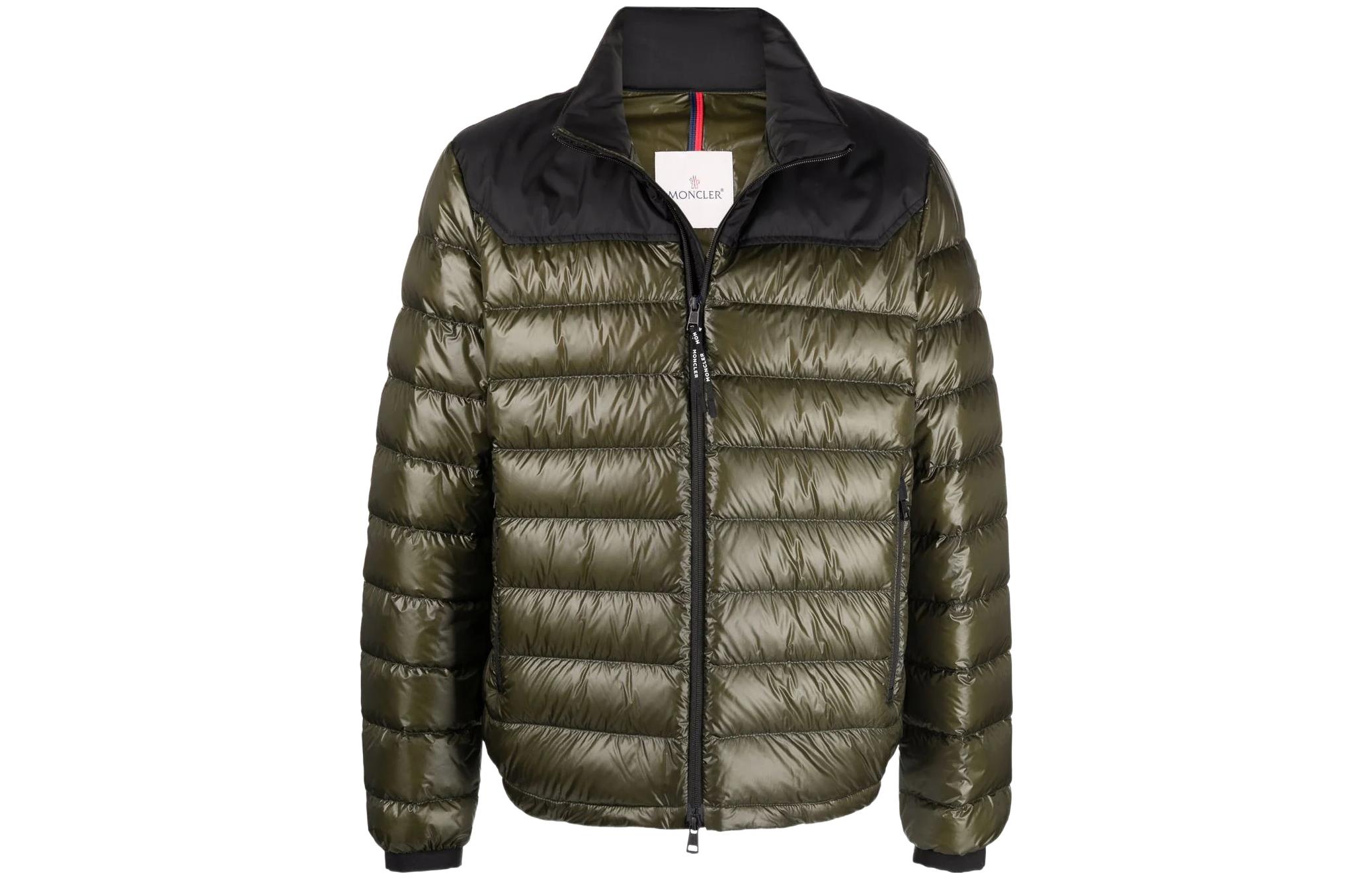 Moncler Silvere SS22 High-Neck Puffer Down Jacket Green . H10911A00022M1591833 圖 2