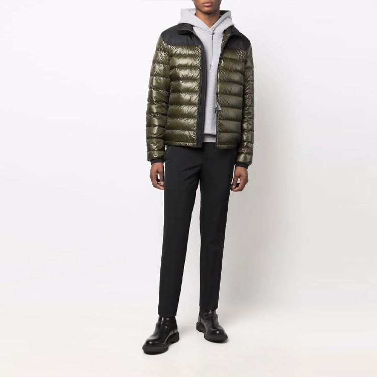 Moncler Silvere SS22 High-Neck Puffer Down Jacket Green . H10911A00022M1591833 圖 3