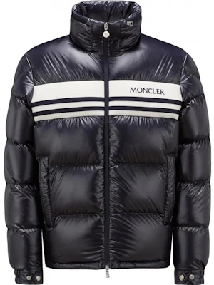 Moncler Skarstind 海軍藍拉鍊字母印花羽絨外套 中性款 1A00119595ZJ778 Buy Moncler Skarstind 海軍藍拉鍊字母印花羽絨外套 中性款 1A00119595ZJ778
