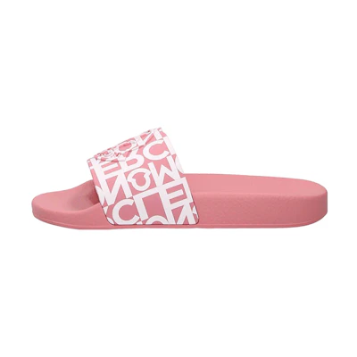 Moncler Slide 'Allover Logo - Pink'