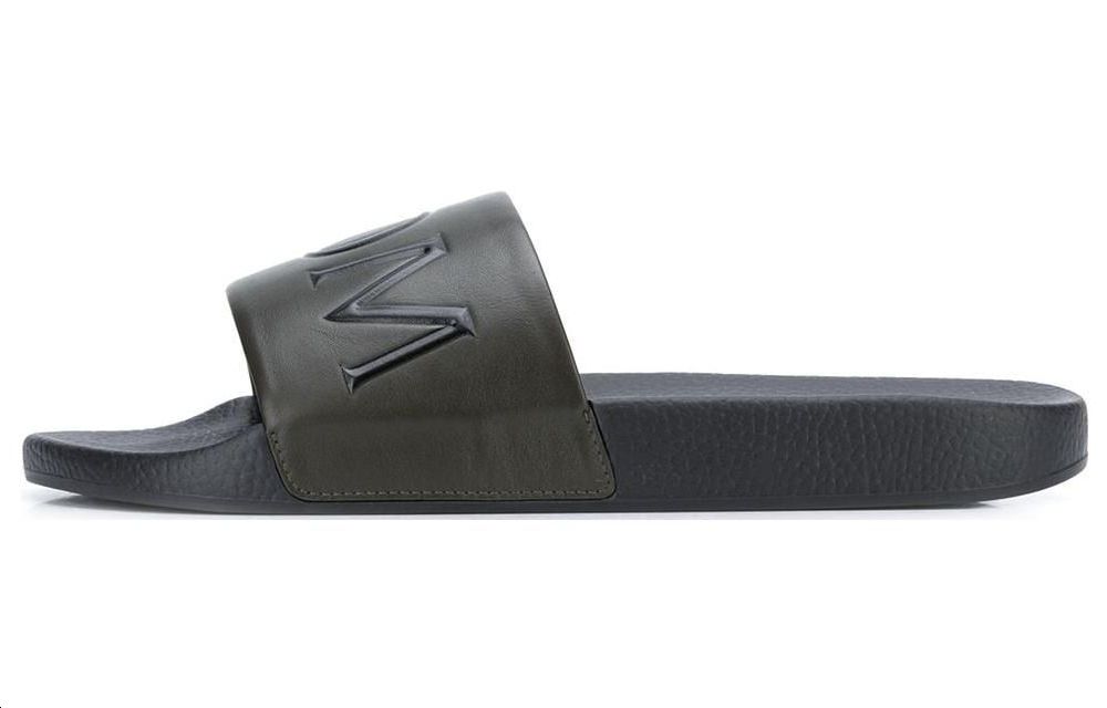 Buy Moncler Slide 'Black Leather' F109A4C7024002S7U833