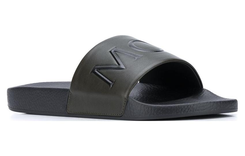 Moncler Slide 'Black Leather' 圖 2