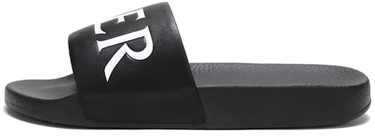 Moncler Slide 'Black Leather' F109A4C7024002S7U999 Moncler Slide 'Black Leather' F109A4C7024002S7U999