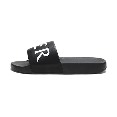 Moncler Slide 'Black Leather'