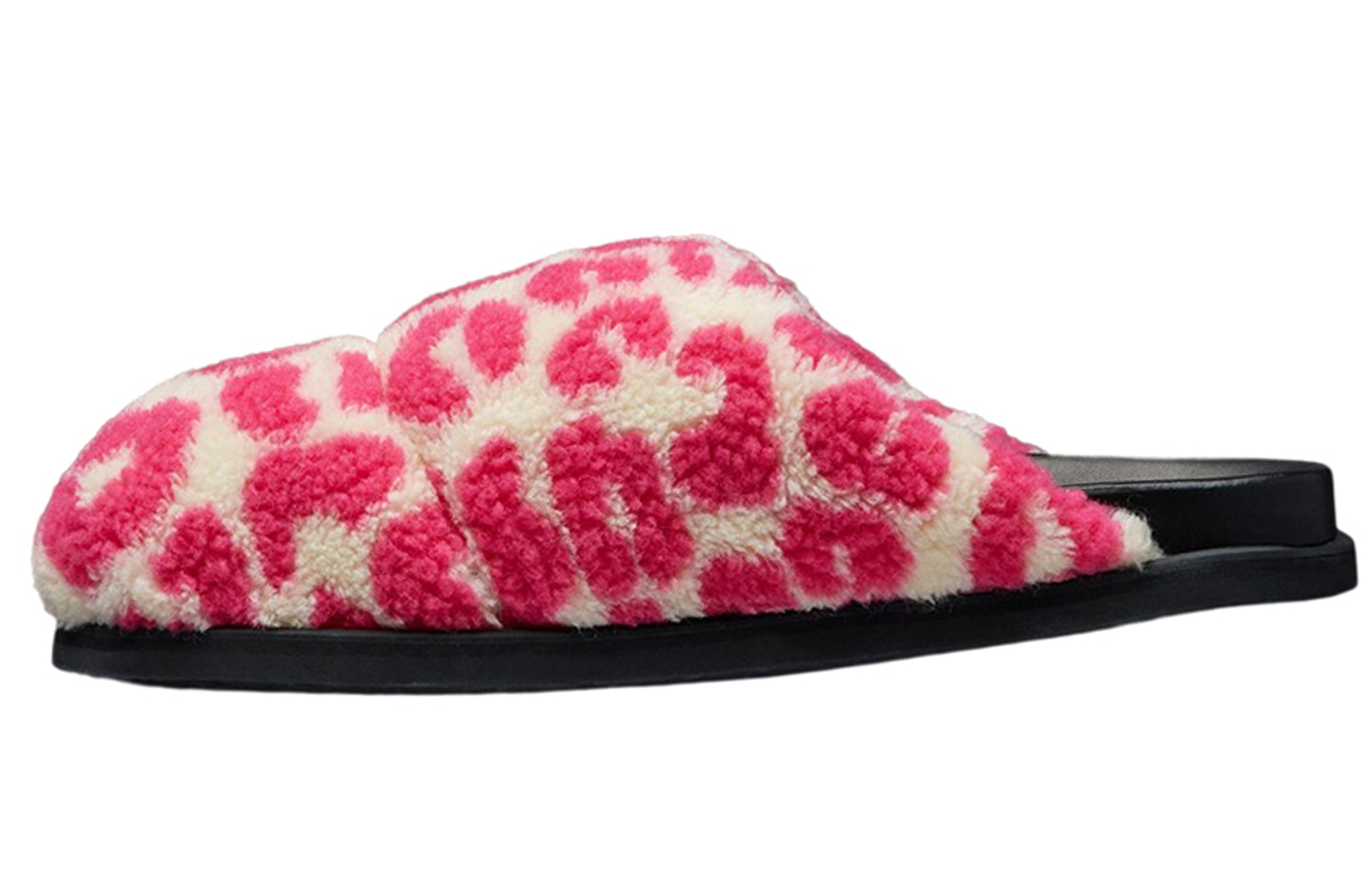 Moncler Slide 'Pink and White Teddy Bear'