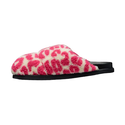 Moncler Slide 'Pink and White Teddy Bear'