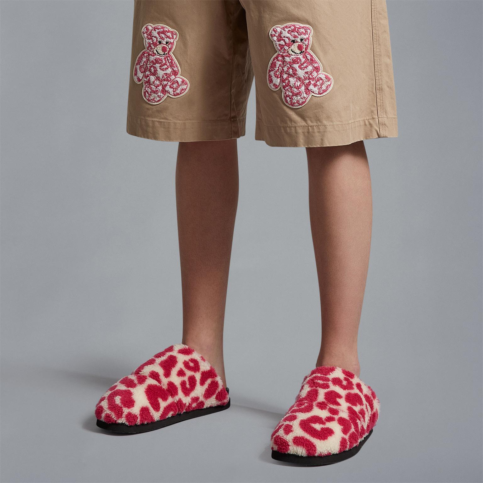 Moncler Slide 'Pink and White Teddy Bear' 圖 5