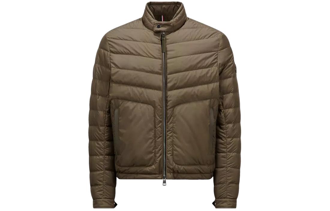 Moncler Slim-Fit Full-Zip Long-Sleeve Jacket - Dark Green J10911A00072549SK815