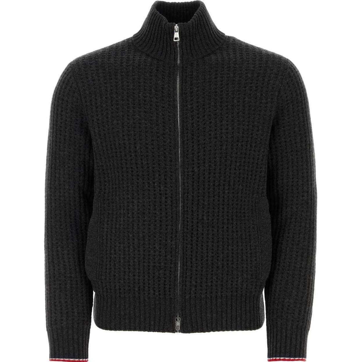 Moncler Slim Fit Black Zip-Up Jacket with Stand Collar 9B00026-M1127-989