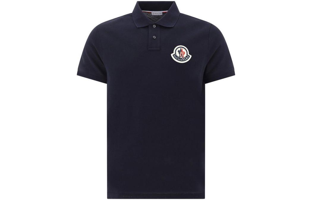 Moncler Slim Fit Polo Shirt in Navy Blue 8A7110084556773
