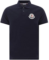 Moncler Slim Fit Polo Shirt in Navy Blue 8A7110084556773 Moncler Slim Fit Polo Shirt in Navy Blue 8A7110084556773