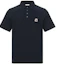 Buy モンクレール スモールロゴ コットン 半袖ポロシャツ - ネイビーブルー F20918A7180084556773