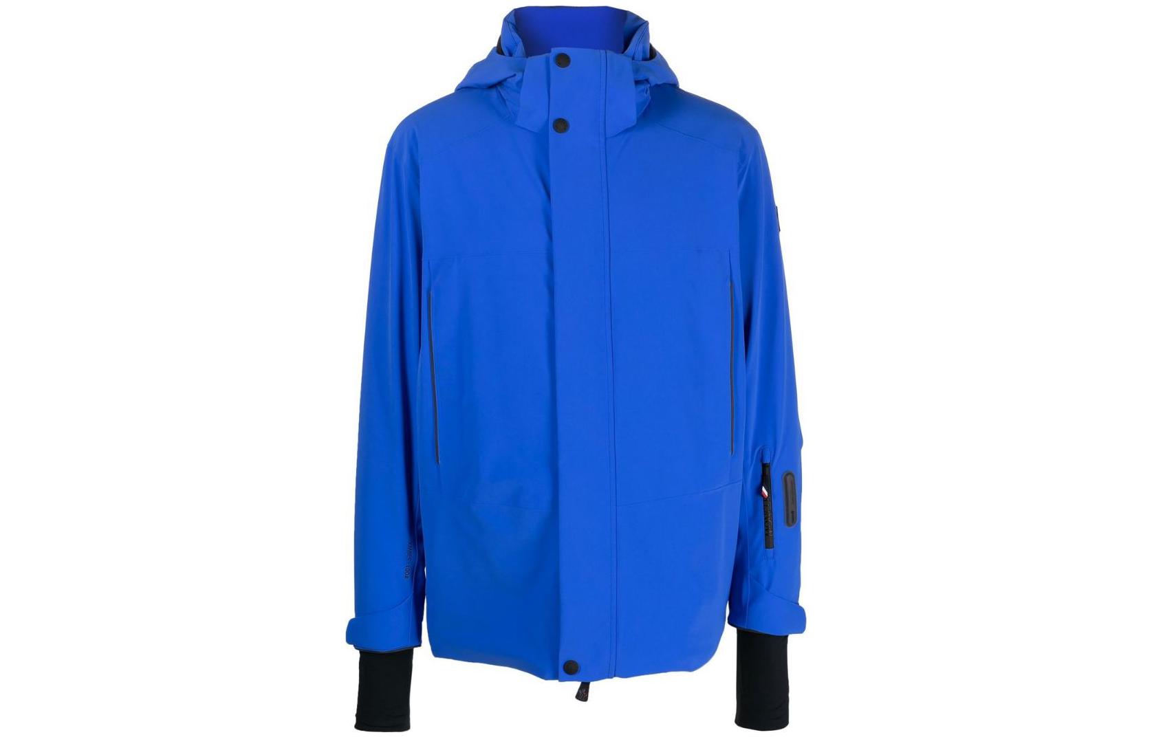 Moncler Solid Color Hooded Jacket  Blue H20971A00064539WX73J 圖 2